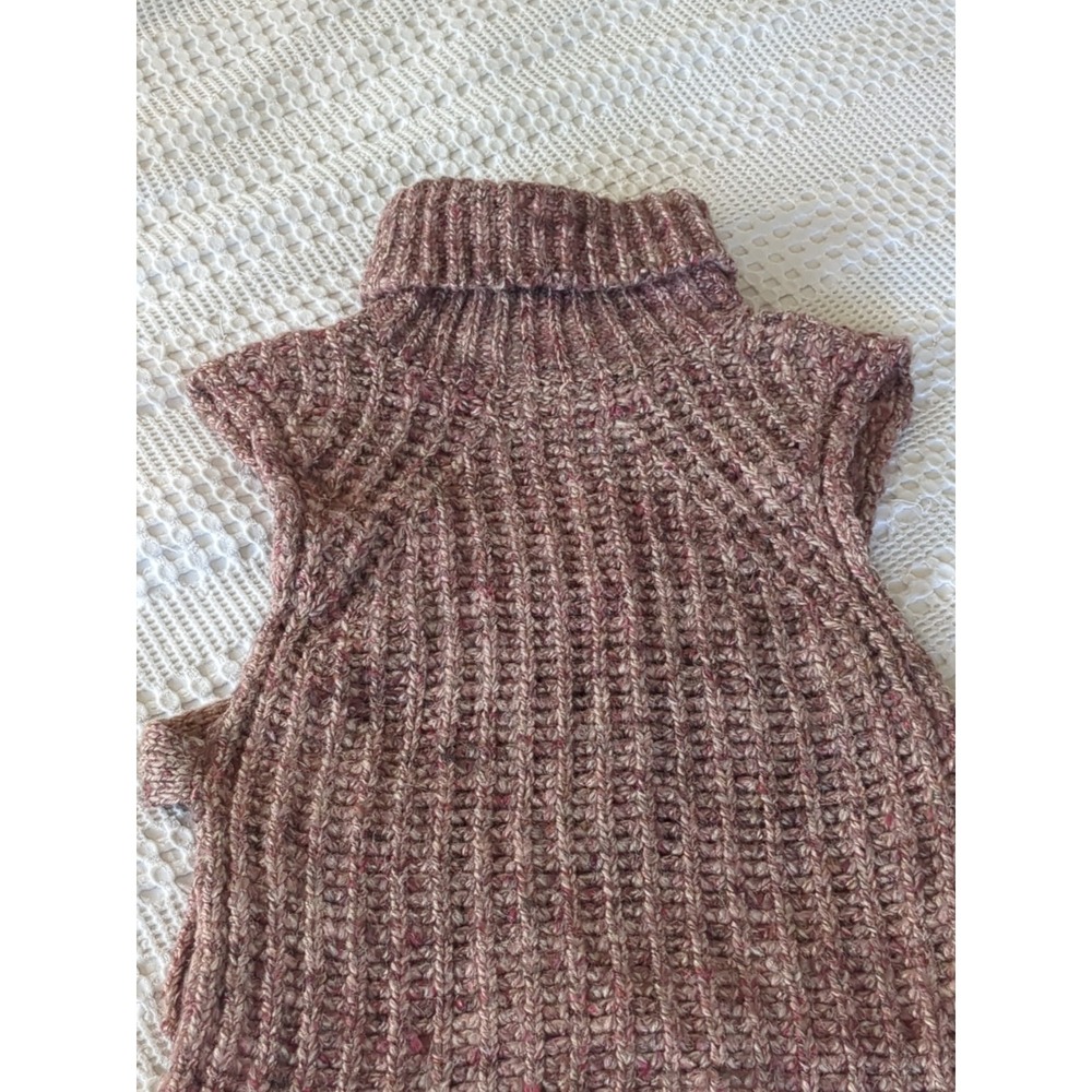 Isabel Marant Meggy Turtleneck Sweater Vest Multicolor Sz 6 Medium 38 - Picture 9 of 16